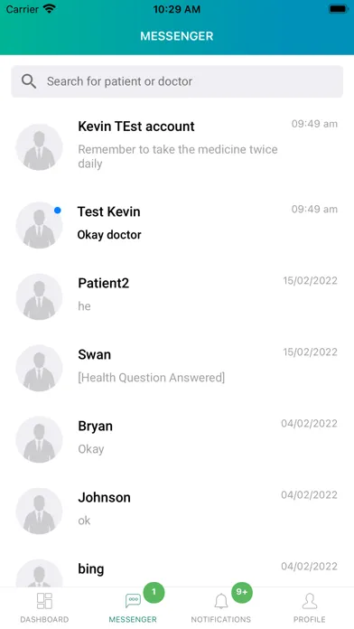 Скриншоты Teleme Health Practitioner