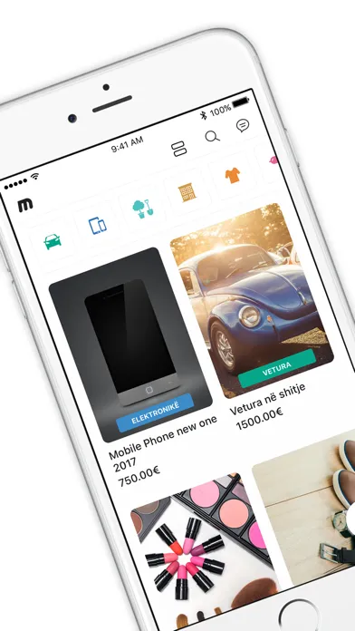 Marketi Screenshots