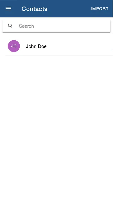AiroComm Text Screenshots
