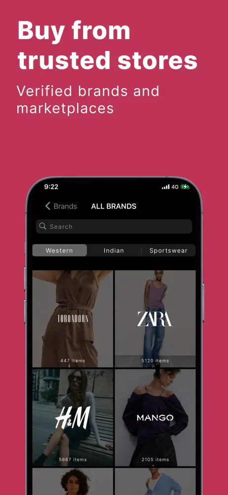 ALT - Fashion Search Screenshots