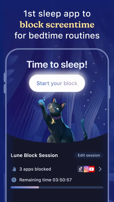 تصاویر Lune: Bedtime Sleep Routine