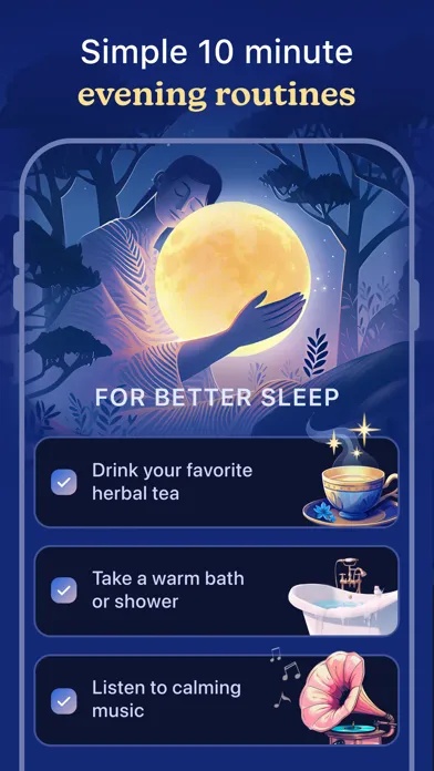 تصاویر Lune: Bedtime Sleep Routine