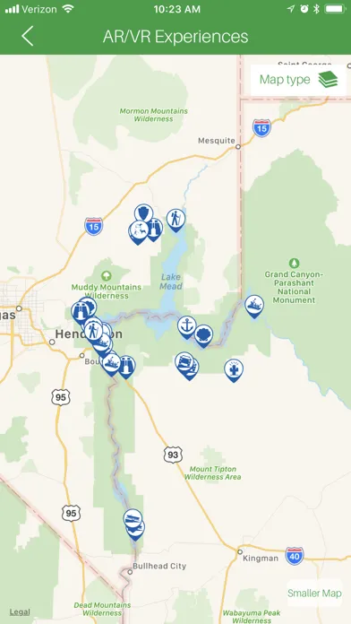 Скриншоты Lake Mead NRA Mobile App