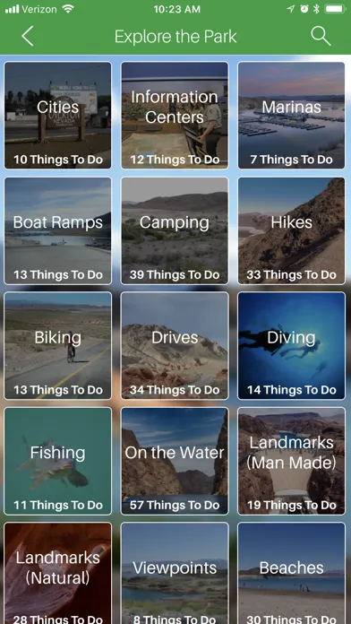 Скриншоты Lake Mead NRA Mobile App