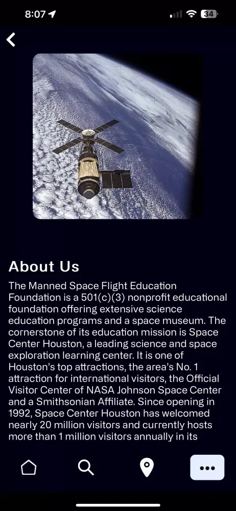 Capturas de pantalla de Space Center Houston