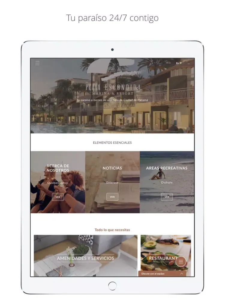 تصاویر Playa Escondida Resort Panamá iPad 