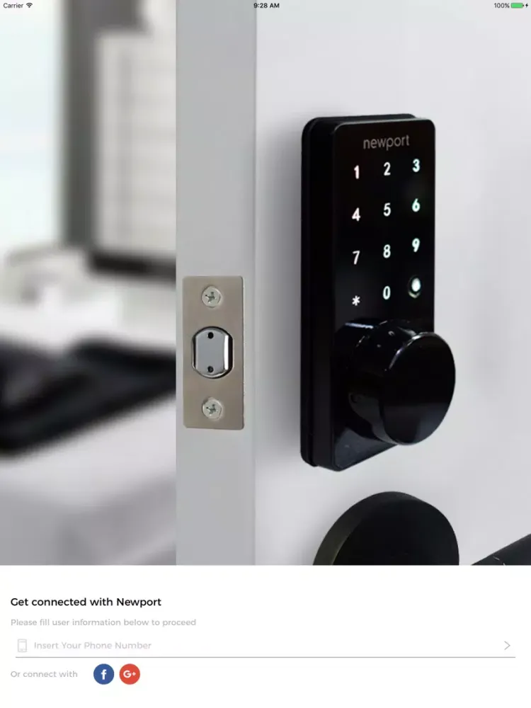 Newport: Smart Lock App iPad 應用截圖