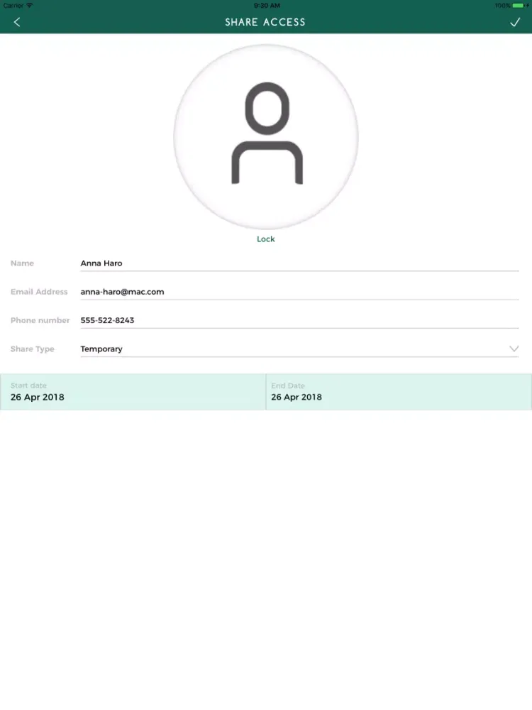 Newport: Smart Lock App iPad 應用截圖