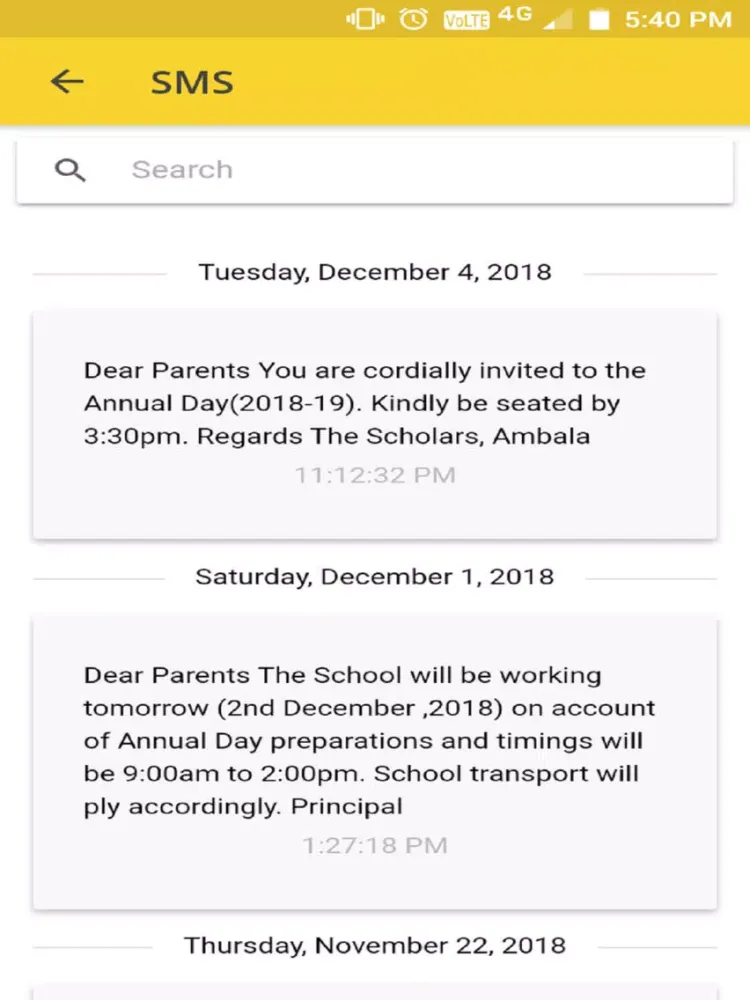 The Scholars iPad  Screenshots