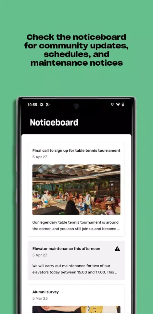 The Social Hub سکرین شاٹس