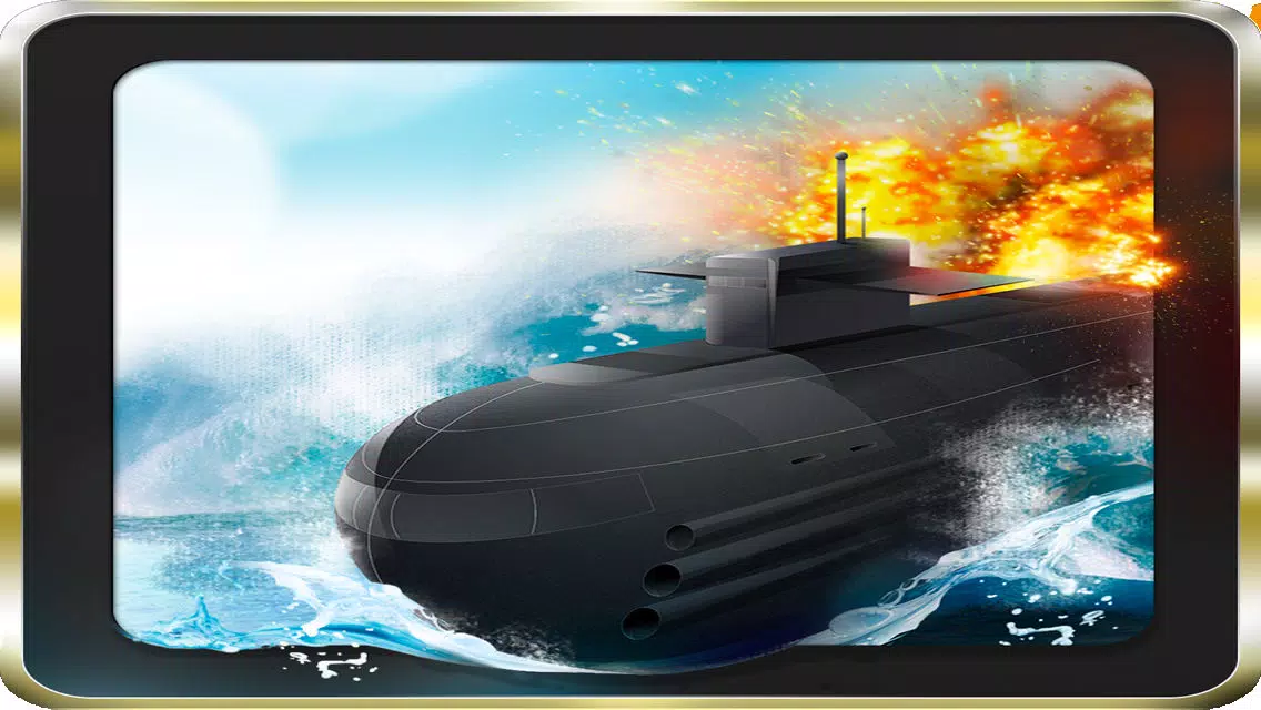 Ảnh chụp màn hình của Awesome Submarine battle ship Free! - Multiplayer Torpedo wars