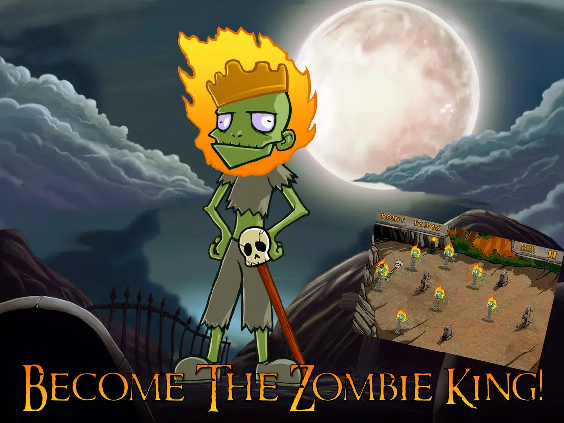 Fun Zombie king: MultiPlayer highway to the Brain Empire iPad  Screenshots