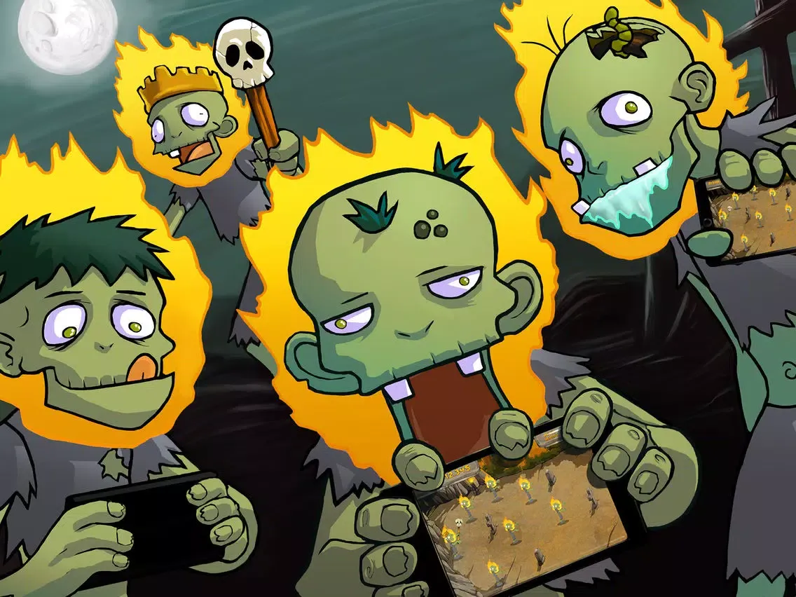 صور Fun Zombie king: MultiPlayer highway to the Brain Empire iPad 