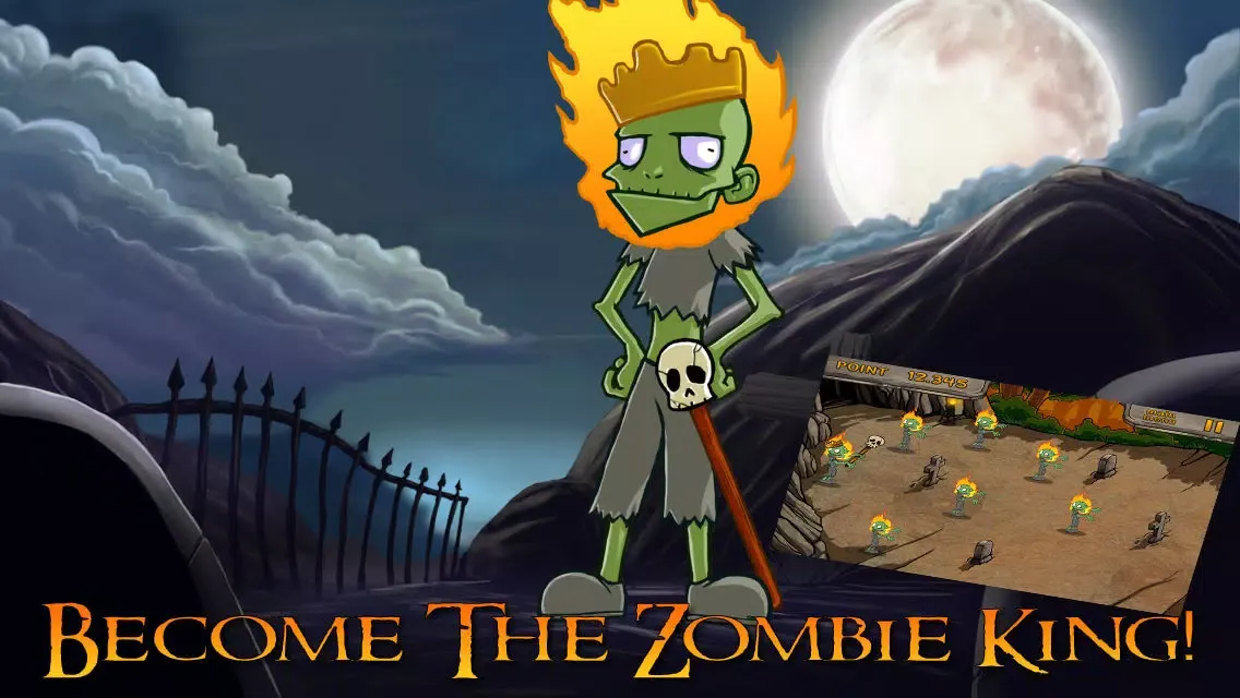 صور Fun Zombie king: MultiPlayer highway to the Brain Empire