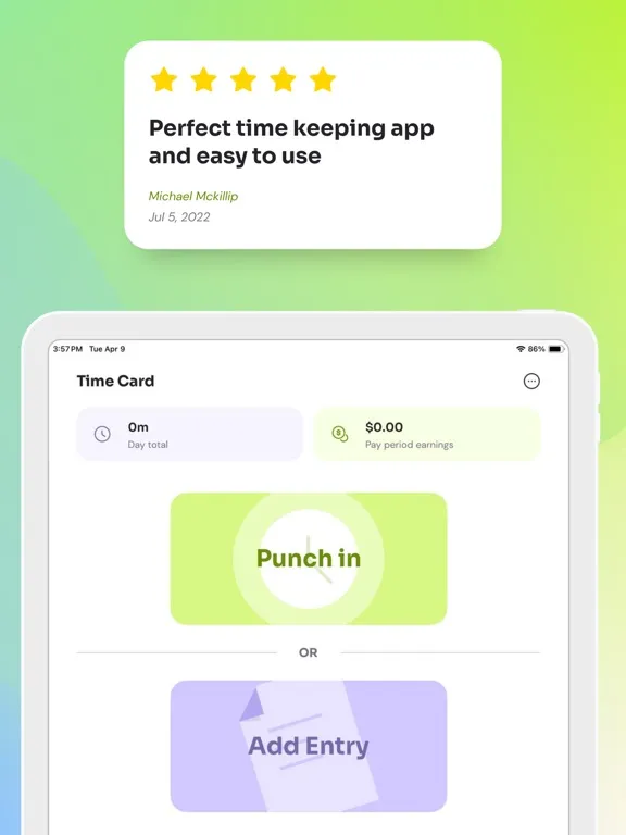 Скриншоты Time Squared - Hours Tracker iPad 