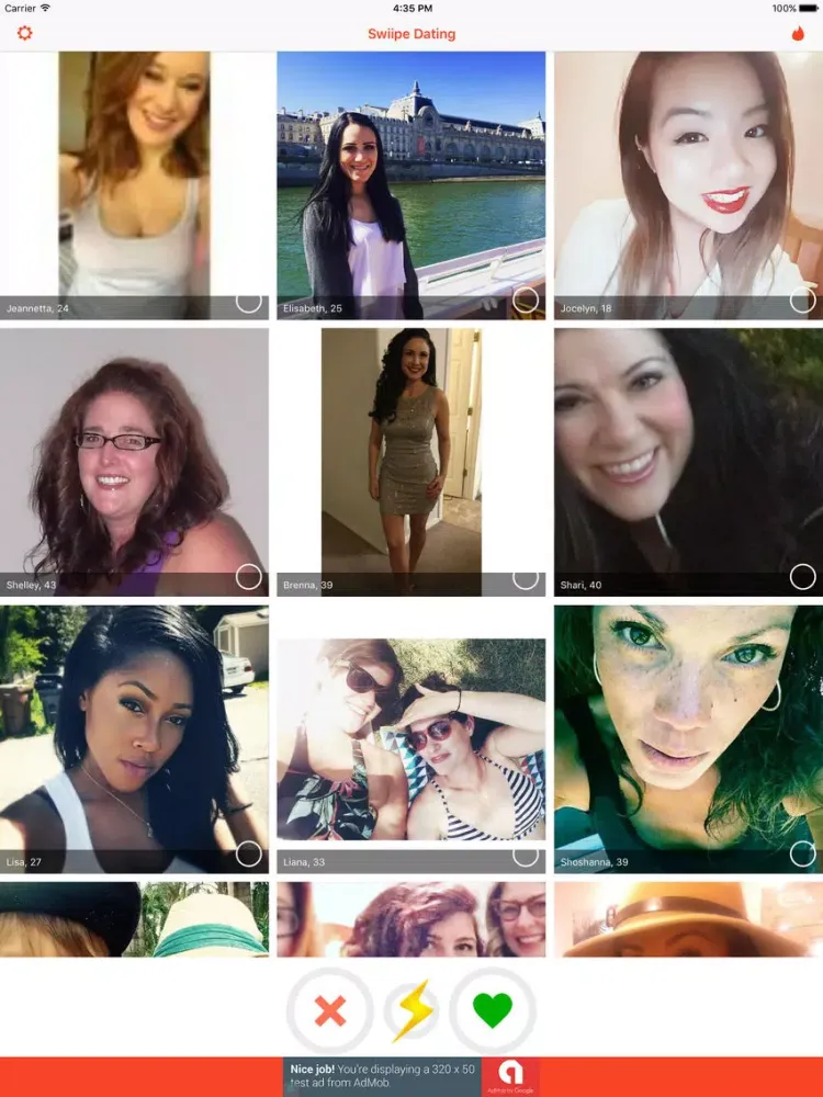 Скриншоты Swiipe Dating iPad 