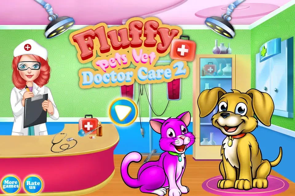 Captures d'écran de Fluffy Pets Vet Doctor Care 2