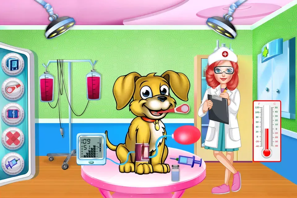 Captures d'écran de Fluffy Pets Vet Doctor Care 2