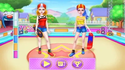 Скриншоты Skateboard Skating Girl