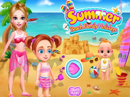 Capturas de pantalla de Summer Beach Family Holidays iPad 