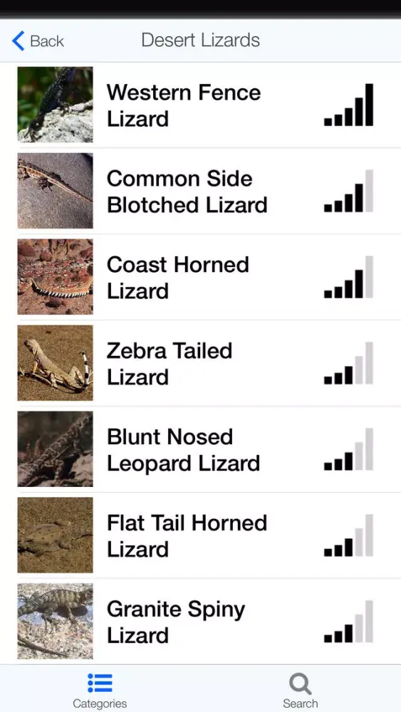 California Reptiles Screenshots