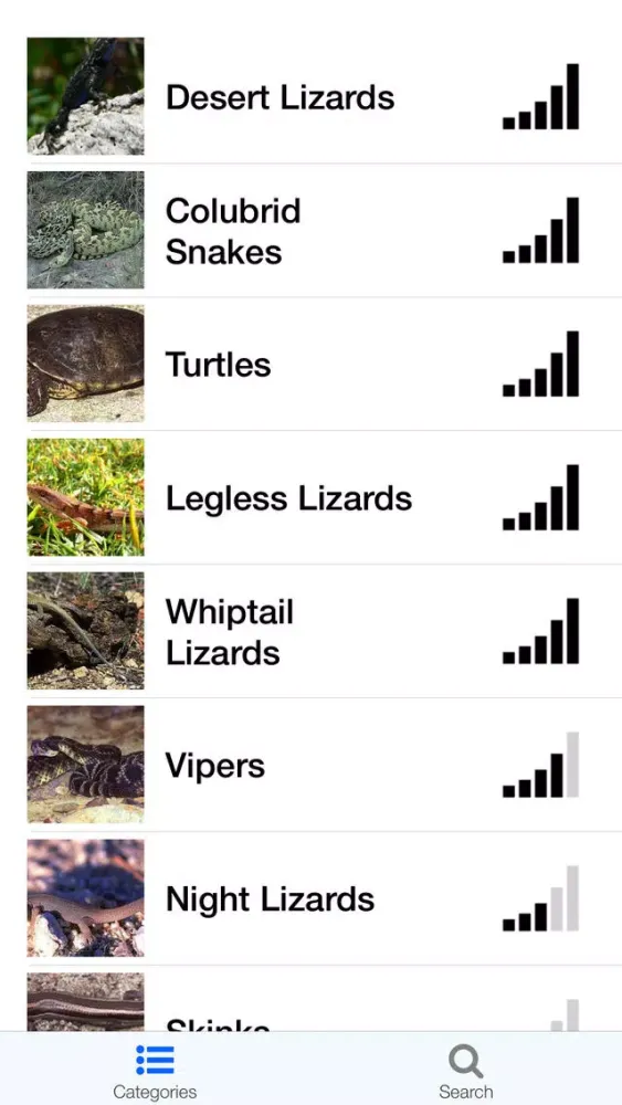 California Reptiles Screenshots