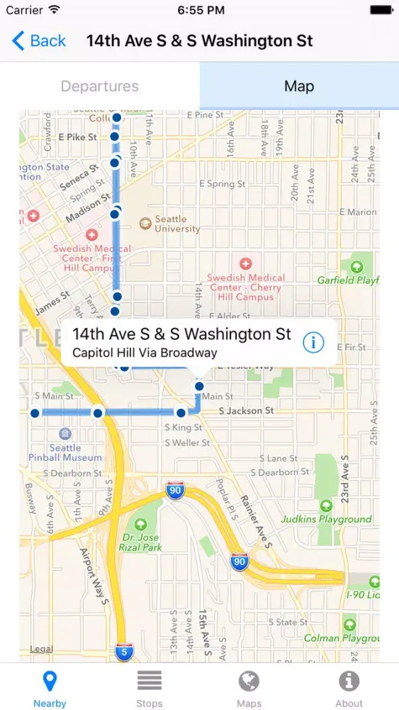Seattle Streetcar Now应用截图