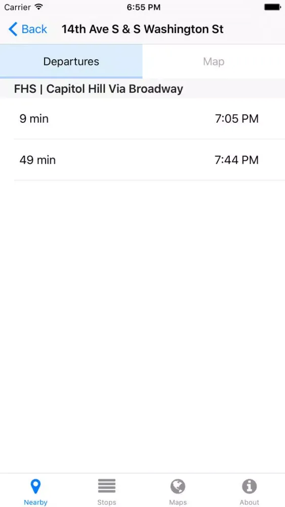 Seattle Streetcar Now应用截图