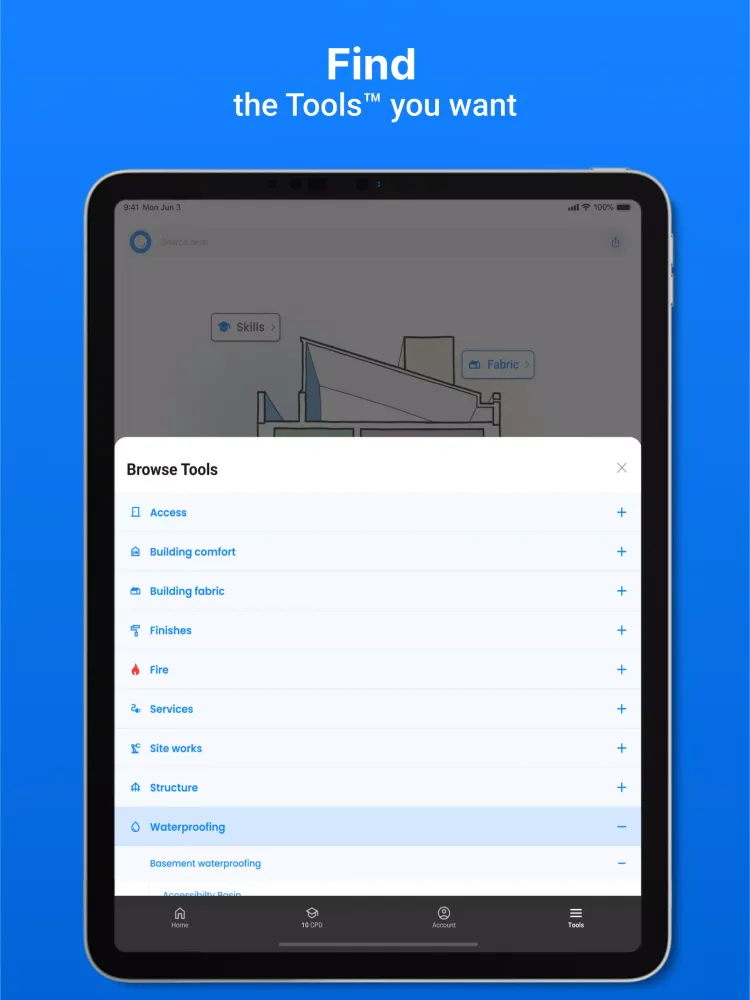 Building Tools Screenshots
