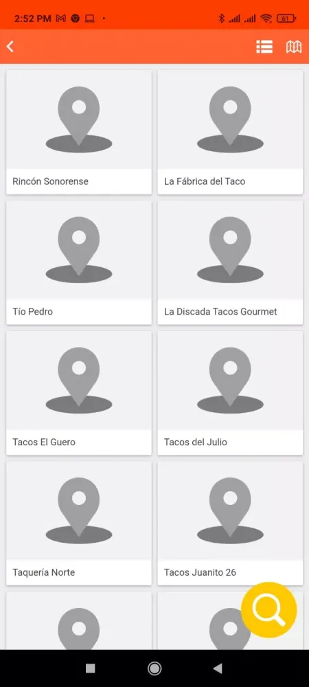 Capturas de tela do Centrito App