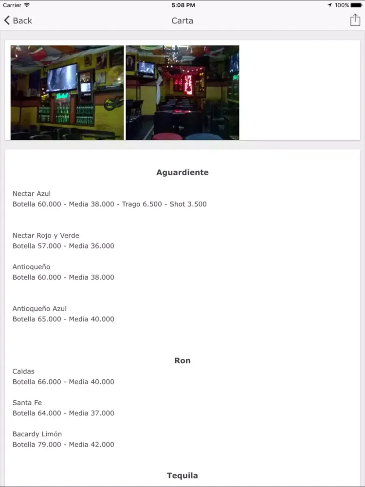 Open Light Bar Rock iPad  স্ক্রিনশট