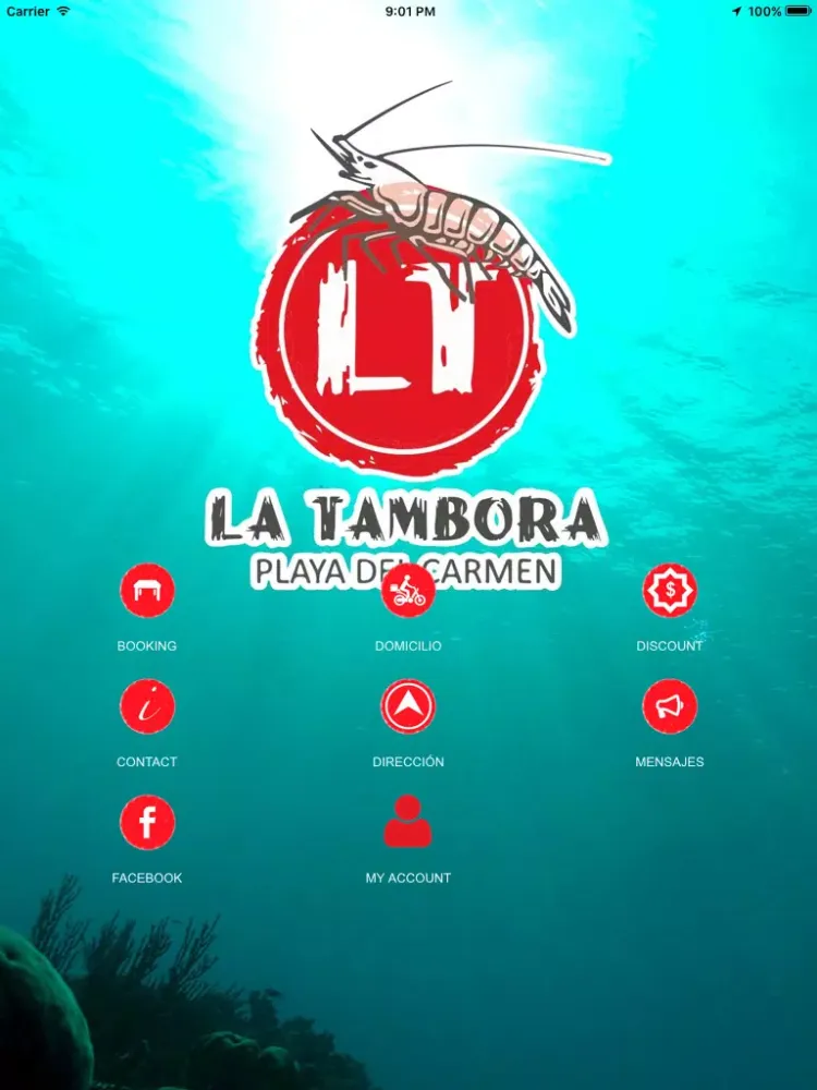 Скриншоты La Tambora Playa del Carmen iPad 