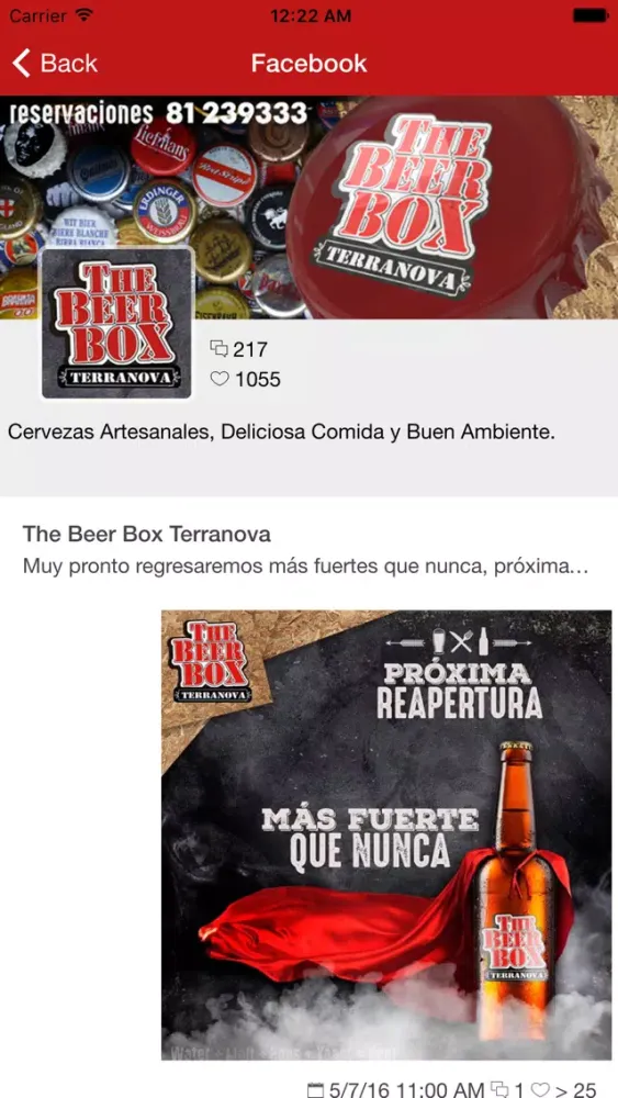 Captures d'écran de The Beer Box Terranova