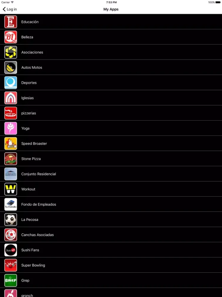 Zrzuty ekranu Total Club Mira Tu App iPad 