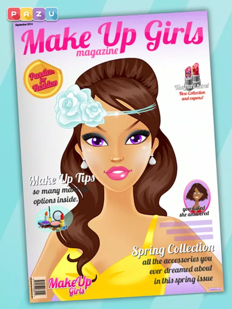 Makeup Girls - Make Up & Beauty Salon game for girls, by Pazu iPad  স্ক্রিনশট