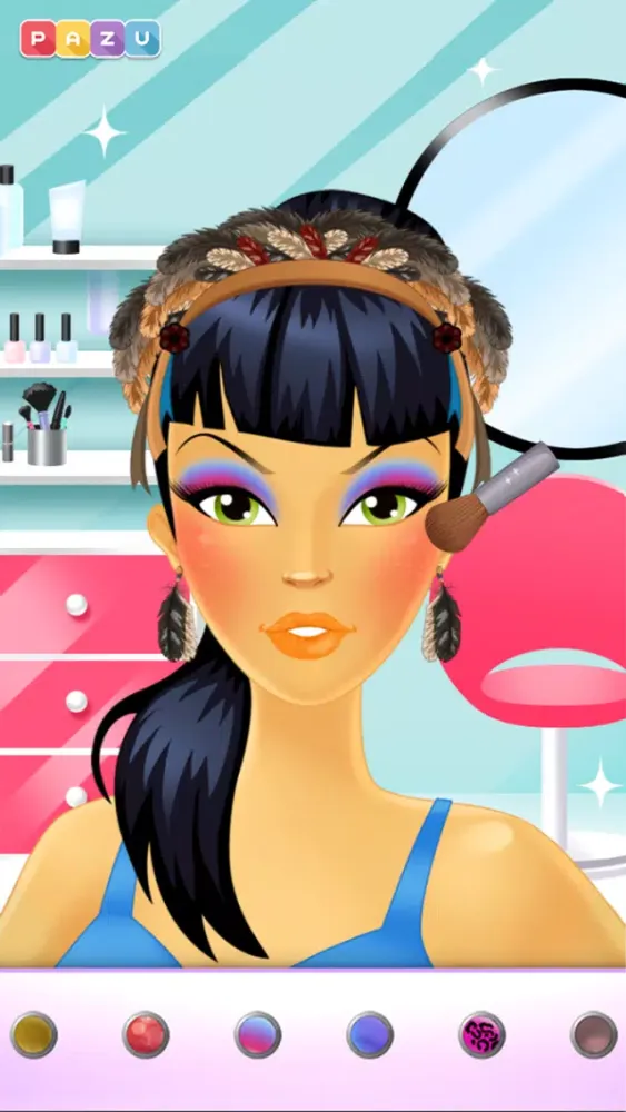 Makeup Girls - Make Up & Beauty Salon game for girls, by Pazu স্ক্রিনশট