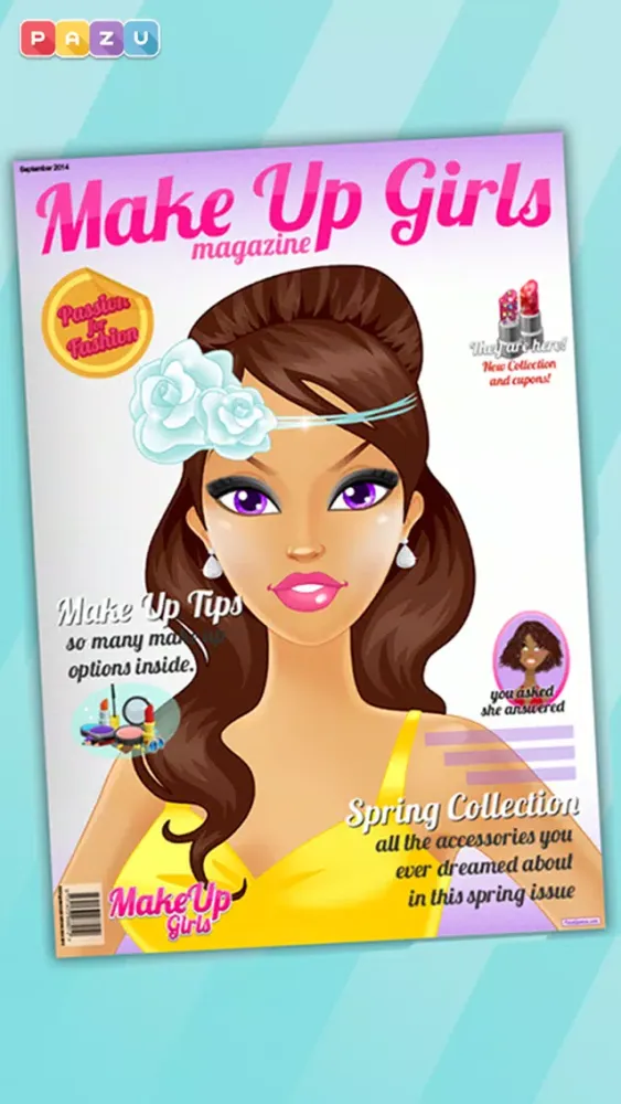 Makeup Girls - Make Up & Beauty Salon game for girls, by Pazu স্ক্রিনশট
