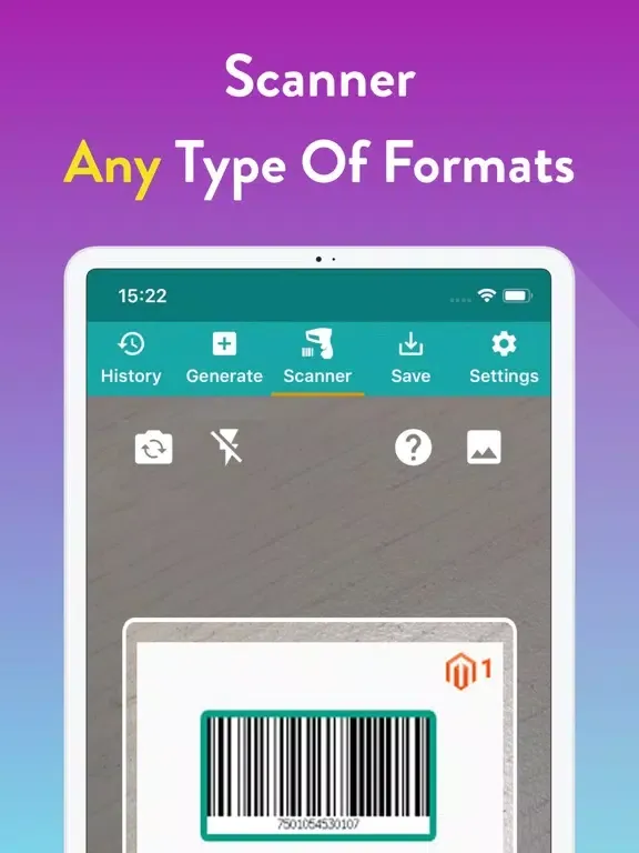 Скриншоты QRCode & BarCode Store iPad 