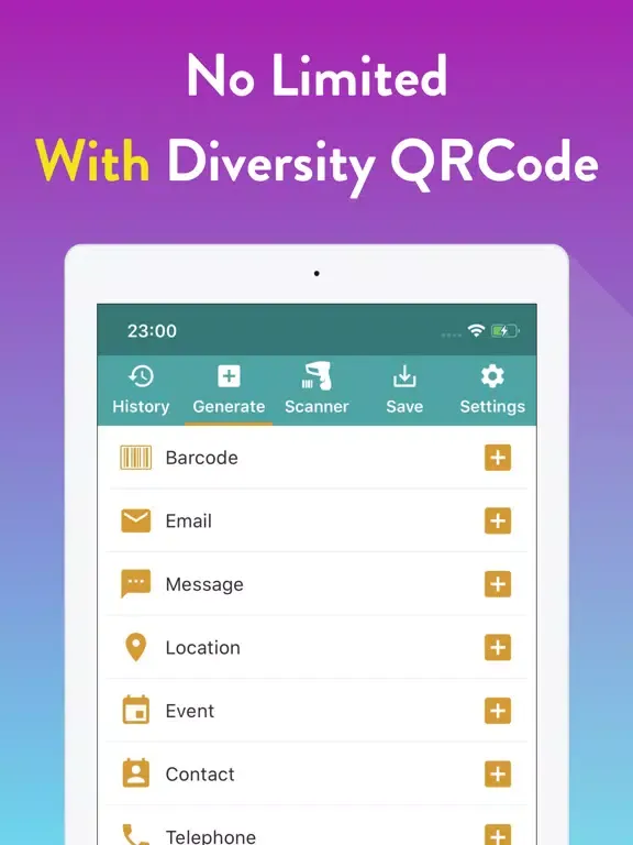 Скриншоты QRCode & BarCode Store iPad 