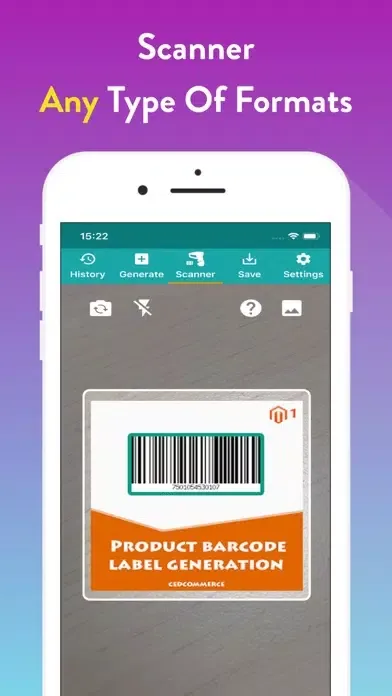 Скриншоты QRCode & BarCode Store