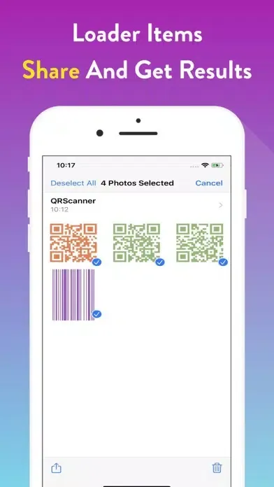 Скриншоты QRCode & BarCode Store