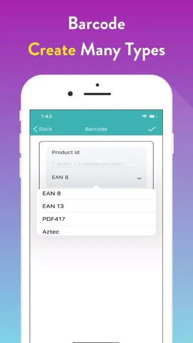 Скриншоты QRCode & BarCode Store
