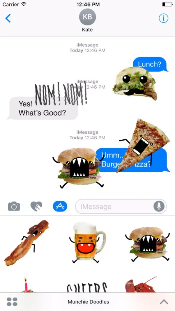 Скриншоты Munchie Doodles