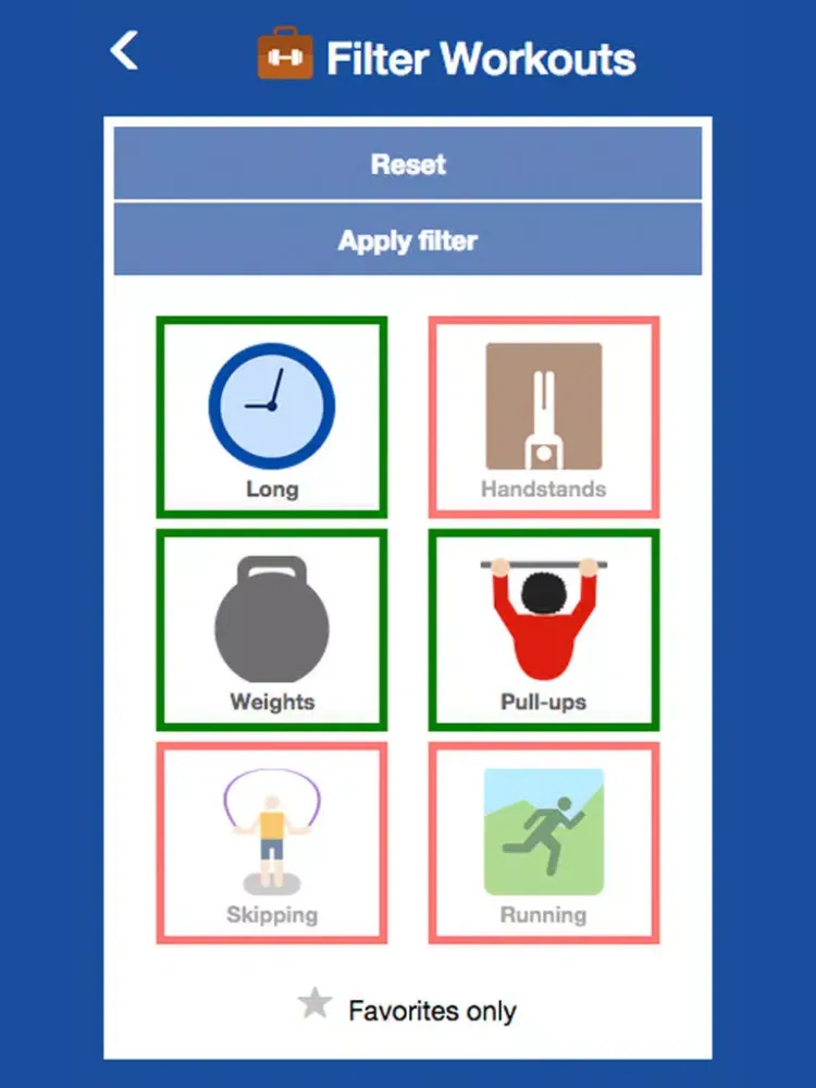 Travel Workouts | WODs - TrekFit iPad  스크린샷