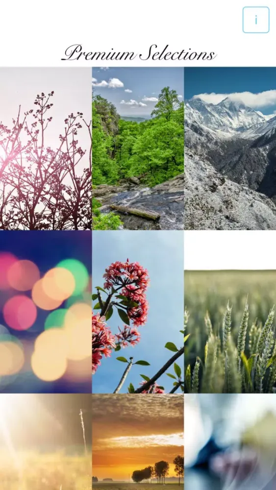 Capturas de tela do Panoramic Wallpapers (Premium)