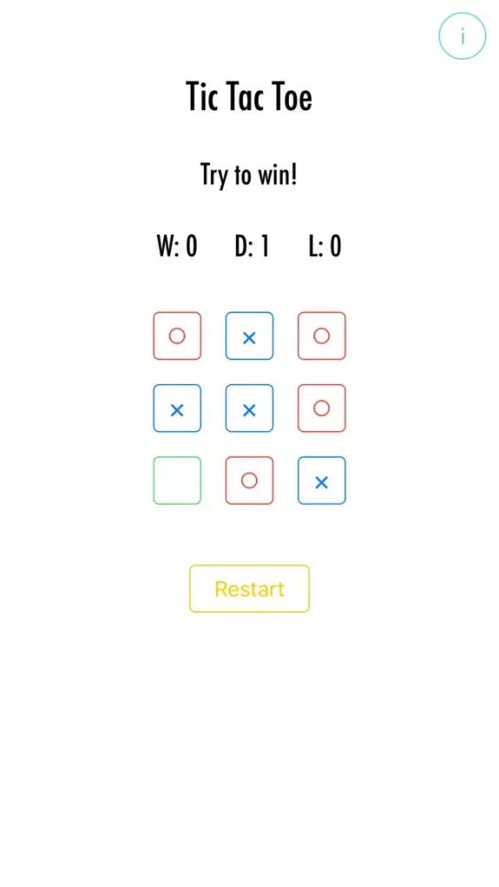 RN Tic Tac Toe स्क्रीनशॉट