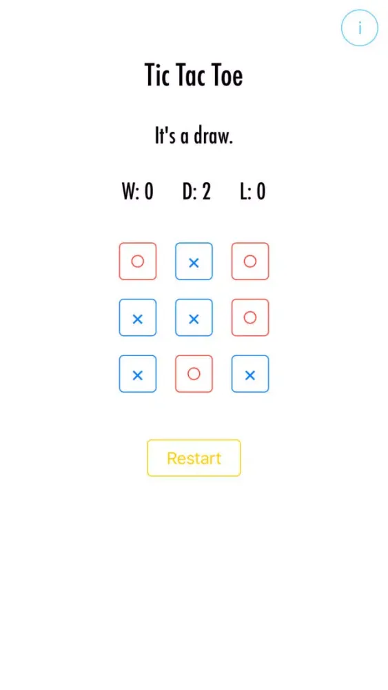RN Tic Tac Toe स्क्रीनशॉट