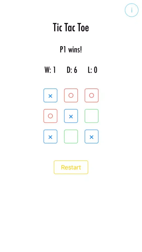RN Tic Tac Toe स्क्रीनशॉट