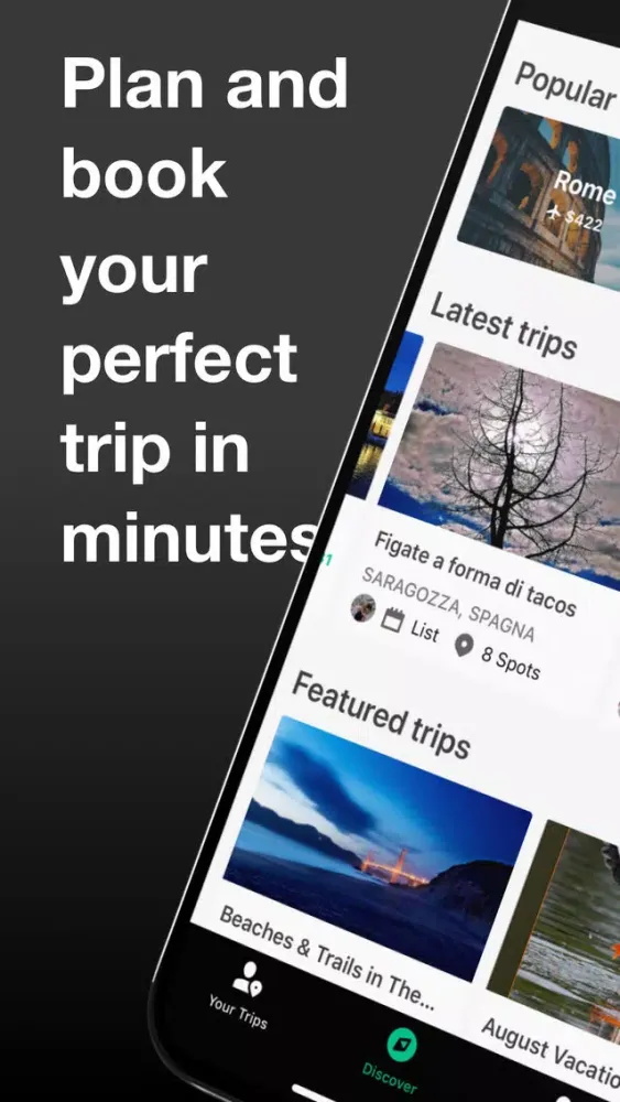 Capturas de pantalla de TripVerse: Travel Itineraries