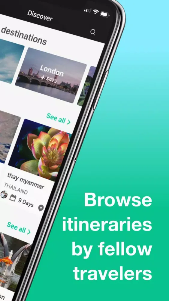 Capturas de pantalla de TripVerse: Travel Itineraries